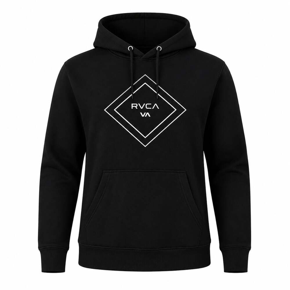 RVCA Men's Diamond Logo Pullover Fleece Hoodie size M